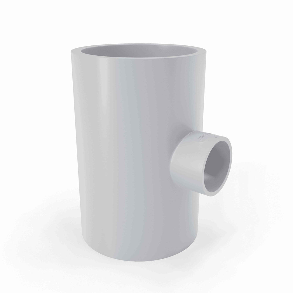 Urja Enterprise Agricultural Pipe - Reducing Tee PVC Fitting (Finolex) 160 × 140 mm (6″ × 5″)