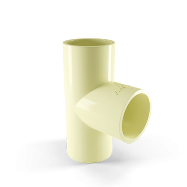 Urja Enterprise CPVC TEE Fitting 1 2 Inch Tee Fitting – Finolex Compatible, High-Strength Connector 2"
