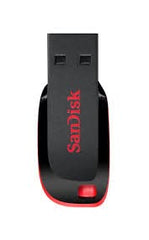 SanDisk Cruzer Blade SDCZ50-016G-135 16 GB USB 2.0 Pen Drive (Red)
