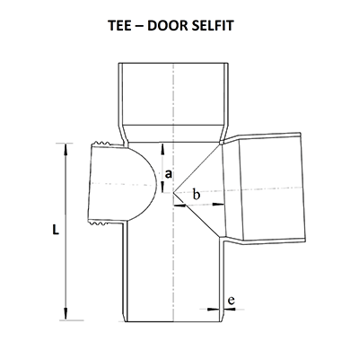 Urja Enterprise Finolex SWR Door Tee Fitting (Copy) Finolex