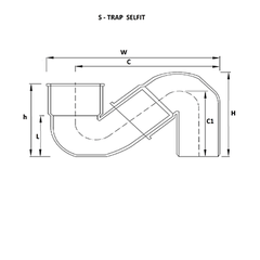 Urja Enterprise Finolex SWR Pipe S-Trap Finolex