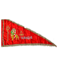 Urja Enterprise Embroidered All Hindu Bhagwan & Mata Ji Flags (Dhwaj) Jay Shree Chamunda Maa