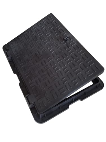 Urja Enterprise PVC Manhole Cover Floor | Drainage Cover | Chamber Cover (1 pcs) (PVC)(15 x 15 Classic) Urja Enterprise