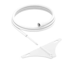 Urja Enterprise Jet Spray for bathroom with Hose Pipe Tube with Hook/Holder White Colour hat and Cold Water use 1 meter (pack of 1) Urja Enterprise
