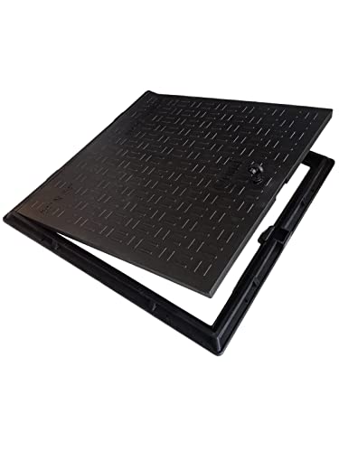 Urja Enterprise PVC Manhole Cover Floor | Drainage Cover | Chamber Cover (1 pcs) (PVC)(15 x 15 Classic) Urja Enterprise