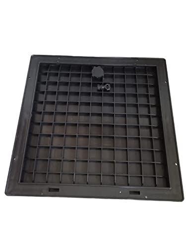 Urja Enterprise PVC Manhole Cover Floor | Drainage Cover | Chamber Cover (1 pcs) (PVC)(15 x 15 Classic) Urja Enterprise