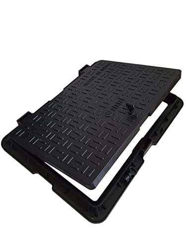 Urja Enterprise PVC Manhole Cover Floor | Drainage Cover | Chamber Cover (1 pcs) (PVC)(15 x 15 Classic) Urja Enterprise