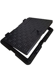 Urja Enterprise PVC Manhole Cover Floor | Drainage Cover | Chamber Cover (1 pcs) (PVC)(15 x 15 Classic) Urja Enterprise