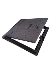 Urja Enterprise PVC Manhole Cover Floor | Drainage Cover | Chamber Cover (1 pcs) (PVC)(15 x 15 Classic) Urja Enterprise
