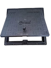 Urja Enterprise PVC Manhole Cover Floor | Drainage Cover | Chamber Cover (1 pcs) (PVC)(15 x 15 Classic) Urja Enterprise