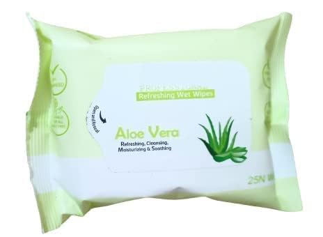 Urja Enterprise Refreshing Wet Wipes With 4 Different Fragrance, Facial Wet Wipes For Face And Travel Use For Girls And Boys Pack Of 4