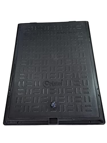 Urja Enterprise PVC Manhole Cover Floor | Drainage Cover | Chamber Cover (1 pcs) (PVC)(15 x 15 Classic) Urja Enterprise