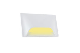 Urja Enterprise Italic 3&4 Modular Western LED Foot Light Convertible Under Cabinet Light, Soft White Outdoor Deck Wall Recessed Foot Stair Nosing Light PACK OF 1 YELLOW