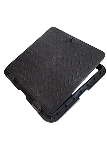 Urja Enterprise PVC Manhole Cover Floor | Drainage Cover | Chamber Cover (1 pcs) (PVC)(15 x 15 Classic) Urja Enterprise