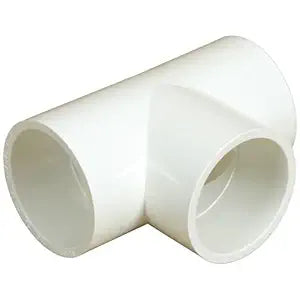 Urja Enterprise PVC Drainage Pipe Fittings Equal Tee – Durable, Leak-Proof Connector for Plumbing and Sewage Systems (Pack of 1) My Store