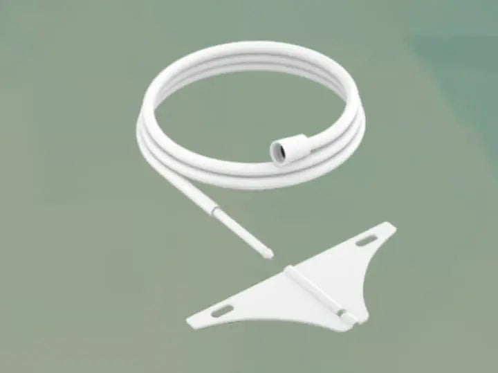 Urja Enterprise Butterfly Jet Spray for bathroom with Hose Pipe Tube with Hook/Holder White Colour hat and Cold Water use 1.5 meter (pack of 1) Urja Enterprise