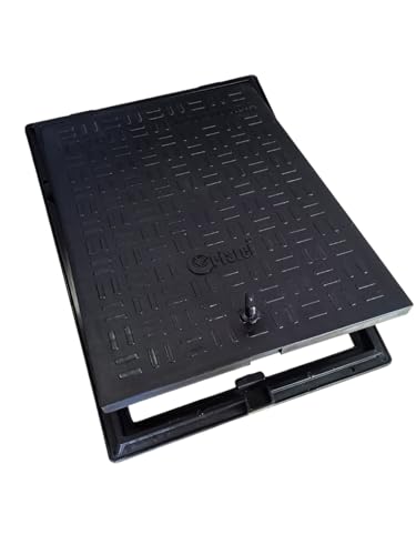Urja Enterprise PVC Manhole Cover Floor | Drainage Cover | Chamber Cover (1 pcs) (PVC)(15 x 15 Classic) Urja Enterprise
