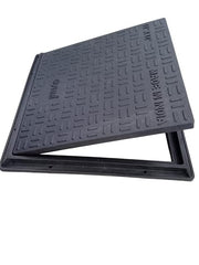 Urja Enterprise PVC Manhole Cover Floor | Drainage Cover | Chamber Cover (1 pcs) (PVC)(15 x 15 Classic) Urja Enterprise