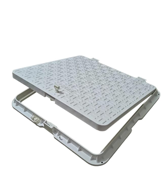 Urja Enterprise PVC Manhole Cover Floor | Drainage Cover | Chamber Cover (1 pcs) (PVC)(15 x 15 Classic) Urja Enterprise
