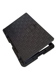 Urja Enterprise PVC Manhole Cover Floor | Drainage Cover | Chamber Cover (1 pcs) (PVC)(15 x 15 Classic) Urja Enterprise
