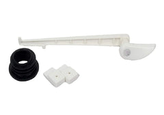 Urja Enterprise Flush Tank Syphon Kit Full Set - Flushing Cistern Accessories, Standard Size (White) Polyvinyl chloride Urja Enterprise