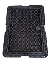 Urja Enterprise PVC Manhole Cover Floor | Drainage Cover | Chamber Cover (1 pcs) (PVC)(15 x 15 Classic) Urja Enterprise