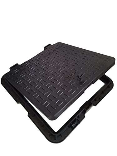 Urja Enterprise PVC Manhole Cover Floor | Drainage Cover | Chamber Cover (1 pcs) (PVC)(15 x 15 Classic) Urja Enterprise