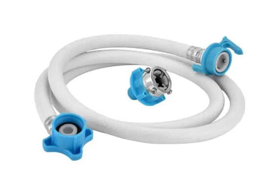 Urja Enterprise 3 Meter Inlet Hose Pipe for Top Loading Fully Automatic Washing Machine � Water Inflow Pipe with Faucet Adapter (White, Pack of 1) Urja Enterprise