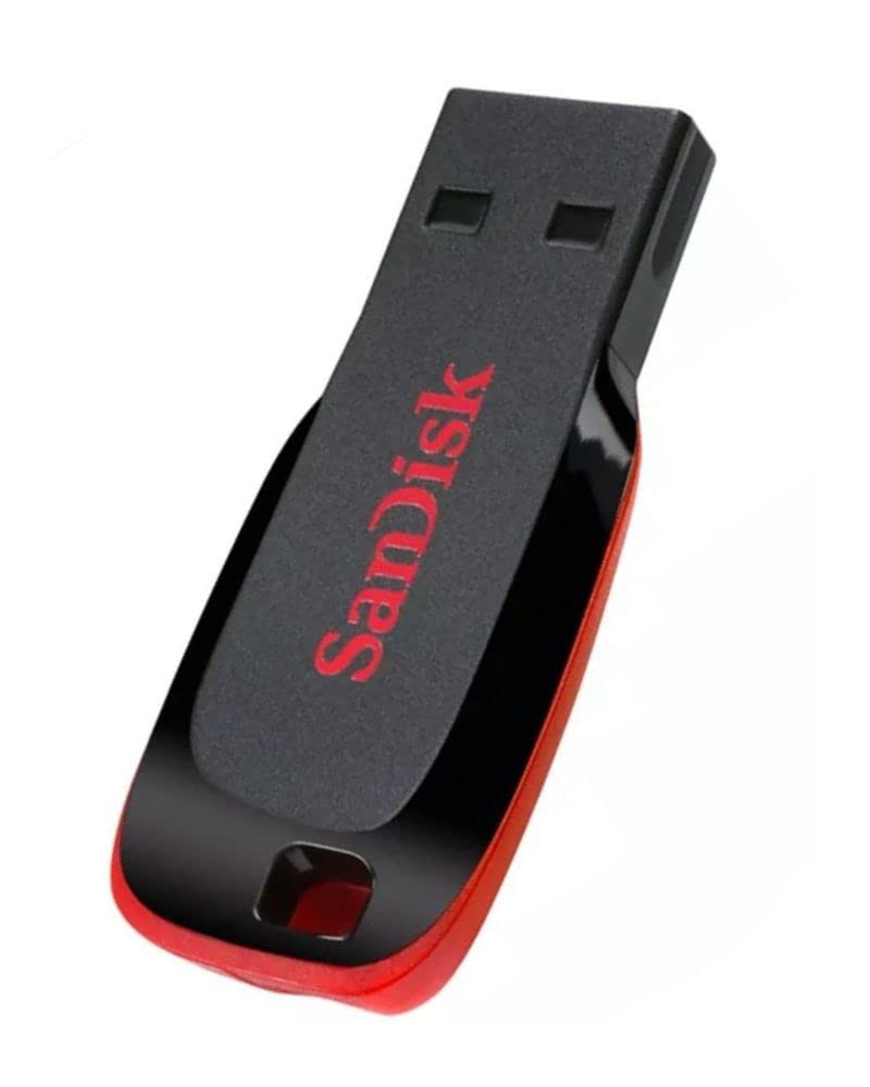 SanDisk Cruzer Blade SDCZ50-016G-135 16 GB USB 2.0 Pen Drive (Red)