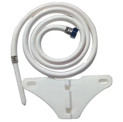 Urja Enterprise Butterfly Jet Spray for bathroom with Hose Pipe Tube with Hook/Holder White Colour hat and Cold Water use 1.5 meter (pack of 1) Urja Enterprise