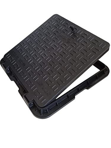 Urja Enterprise PVC Manhole Cover Floor | Drainage Cover | Chamber Cover (1 pcs) (PVC)(15 x 15 Classic) Urja Enterprise
