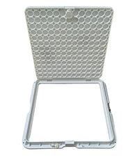 Urja Enterprise PVC Manhole Cover Floor | Drainage Cover | Chamber Cover (1 pcs) (PVC)(15 x 15 Classic) Urja Enterprise
