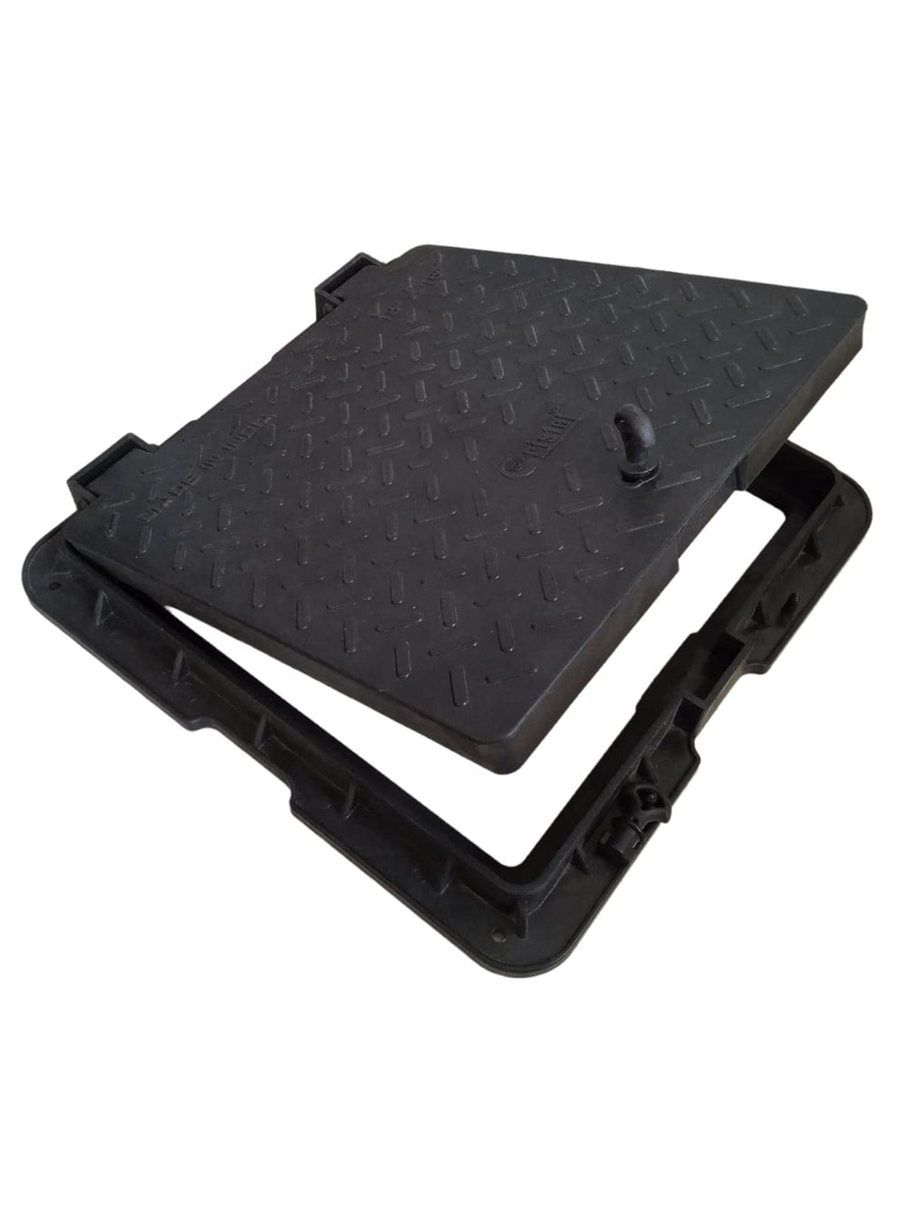 Urja Enterprise PVC Manhole Cover Floor | Drainage Cover | Chamber Cover (1 pcs) (PVC)(15 x 15 Classic) Urja Enterprise