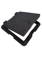 Urja Enterprise PVC Manhole Cover Floor | Drainage Cover | Chamber Cover (1 pcs) (PVC)(15 x 15 Classic) Urja Enterprise