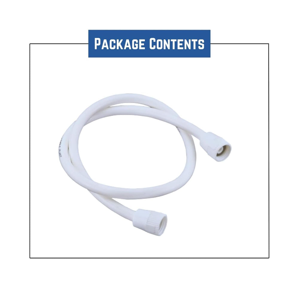 New Ware® PVC Shower Hose for Handheld Shower & Health Faucet|Hose Pipe Water Supply Lines for All Type of Water Faucet|Bidet|Flexible Heavy Duty Tube for Bathroom, Toilet & Home (1.5 Meter) Urja Enterprise