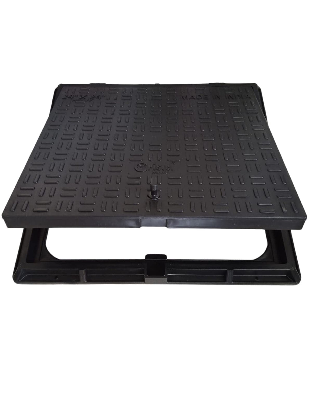 Urja Enterprise PVC Manhole Cover Floor | Drainage Cover | Chamber Cover (1 pcs) (PVC)(15 x 15 Classic) Urja Enterprise