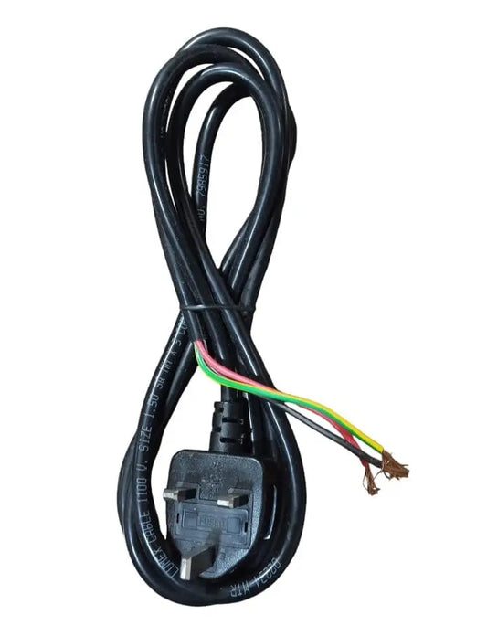 Urja Store 1 mm 3 Core UK Electric Extension Cord, 3 m, Black Urja Enterprise