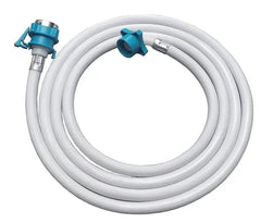 Urja Enterprise 3 Meter Inlet Hose Pipe for Top Loading Fully Automatic Washing Machine � Water Inflow Pipe with Faucet Adapter (White, Pack of 1) Urja Enterprise