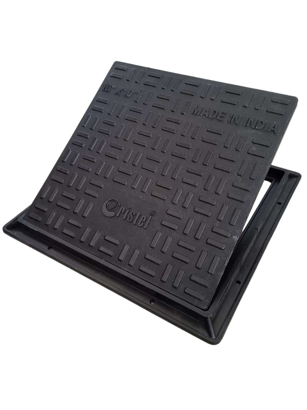 Urja Enterprise PVC Manhole Cover Floor | Drainage Cover | Chamber Cover (1 pcs) (PVC)(15 x 15 Classic) Urja Enterprise
