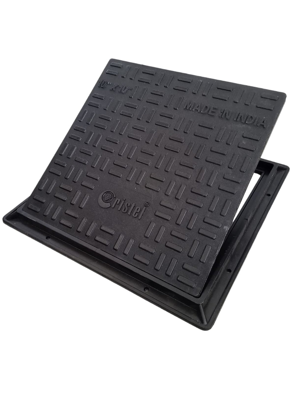 Urja Enterprise PVC Manhole Cover Floor | Drainage Cover | Chamber Cover (1 pcs) (PVC)(15 x 15 Classic) Urja Enterprise