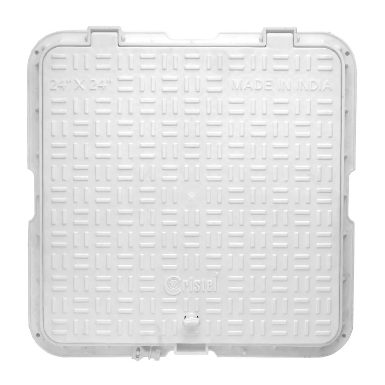 Urja Enterprise PVC Manhole Cover Floor | Drainage Cover | Chamber Cover Heavy and with loak 5 Ton Capacity (1 pcs) (24 x 24)
