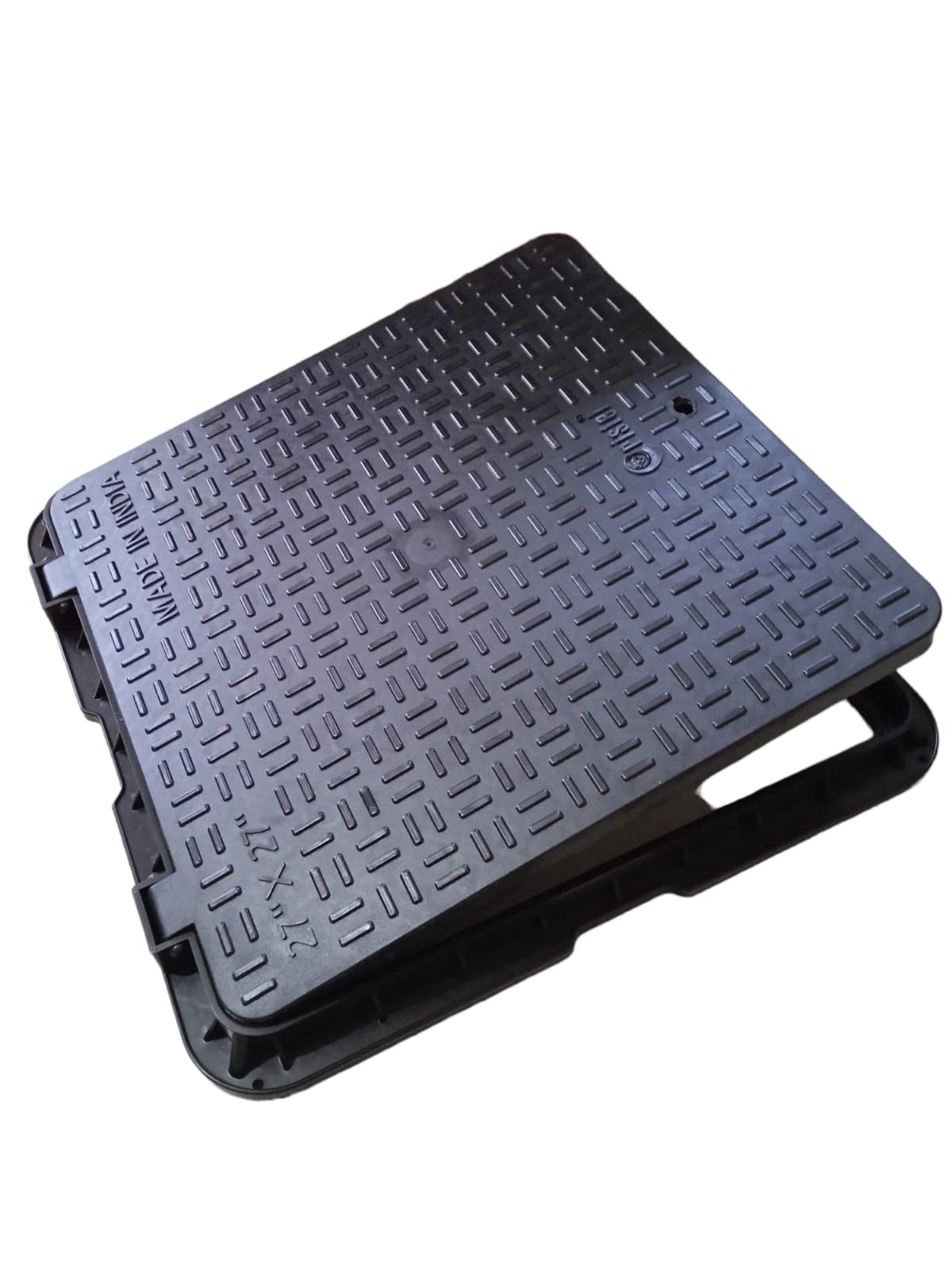Urja Enterprise PVC Manhole Cover Floor | Drainage Cover | Chamber Cover (1 pcs) (PVC)(15 x 15 Classic) Urja Enterprise