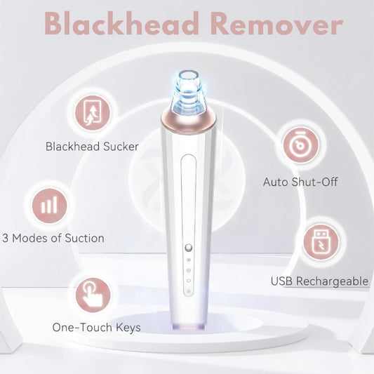Urja Enterprise Plus Edition Multi-Function Blackhead Whitehead Remover Device, Skin Cleaner, Pimple Removal Tool, Acne Pimple Cleaner Vacuum Suction for Men and Women (Plus Edition)