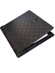 Urja Enterprise PVC Manhole Cover Floor | Drainage Cover | Chamber Cover (1 pcs) (PVC)(15 x 15 Classic) Urja Enterprise