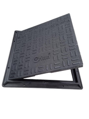 Urja Enterprise PVC Manhole Cover Floor | Drainage Cover | Chamber Cover (1 pcs) (PVC)(15 x 15 Classic) Urja Enterprise