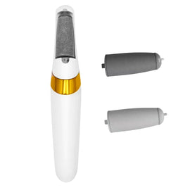 Urja Enterprise Rechargeable Callus Remover for Feet – Electric Foot File with 2 Speed Modes, 2 Interchangeable Rollers, Type-C Charging, Up to 120 Min Use, Pedicure Tool for Smooth, Soft Skin Default Title