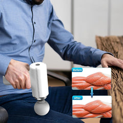 Urja Enterprise Massage Machine for Body Pain – Mini Massage Gun for Deep Tissue, Muscle & Body Pain Relief – Handheld, Battery Powered Massager for Neck, Shoulder, Back, Foot (Multicolor)