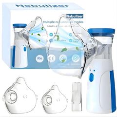 Urja Enterprise Nebulizer, Portable Mesh Nebulizer Mini Vaporizers Handheld Atomizers for Adults and Children,Ultrasonic Humidifier for Home and Travel Use, Steam Mesh Inhalators (2025 Blue) Default Title