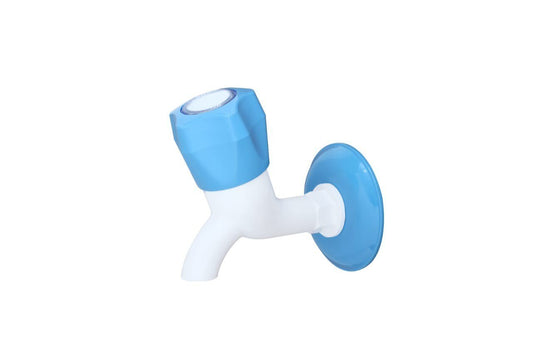Urja Enterprise PVC Plastic Bib Cock/Water Taps for Kitchen Bathroom Wash Basins Short Body (Pack of 1)(CP-601) Urja Enterprise