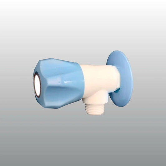 Urja Enterprise PVC Plastic Bib Cock/Water Taps for Kitchen Bathroom Wash Basins Angle Cock (Pack of 1)(CP-605) Urja Enterprise